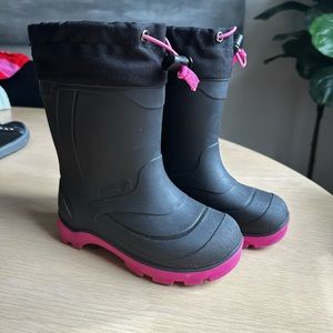 Girls kamik rain/snow boots